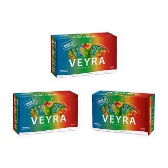 Veyra Mixed Fruit Box 30’lu Meyve Tozu 3'lü Paket