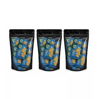 VEYRA Kurutulmuş Meyve Tozu Freeze Dry Pack 10'lu Portakal Tozu (3 Paket)