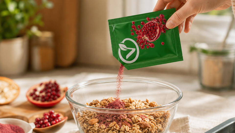 Ev Yapımı Granola Ve Bar Tariflerinde Şeker Yerine Meyve Tozu Kullanımı Ev Yapımı Granola Ve Bar Tariflerinde Şeker Yerine Meyve Tozu Kullanımı