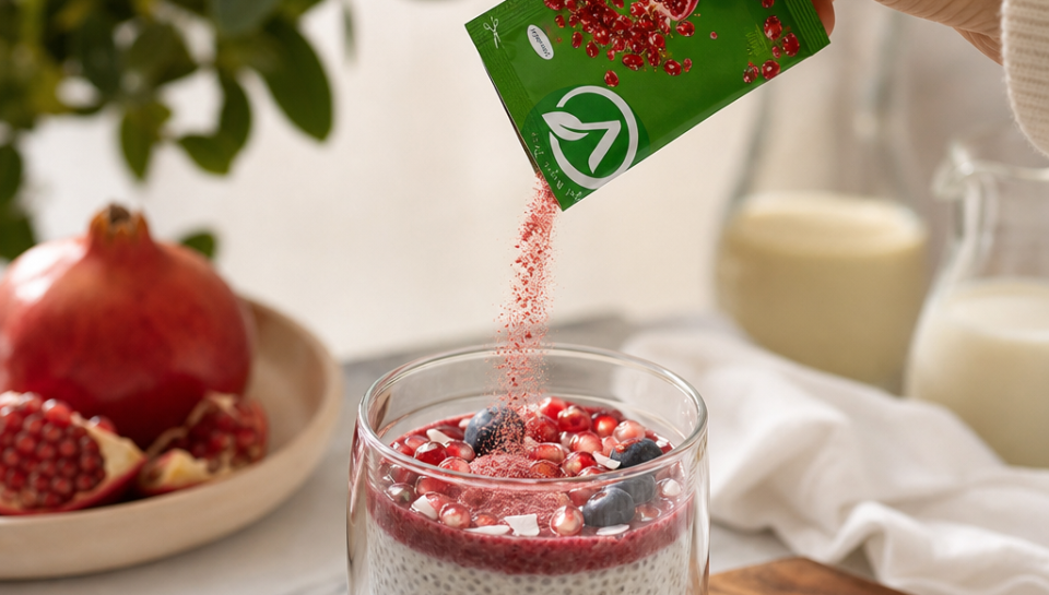 Meyve Tozlu Chia Puding Tarifi: Adım Adım