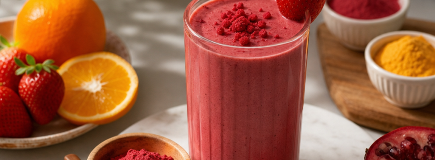 Smoothie için meyve tozu: VeyraDry ile doğal, besleyici smoothie tarifi ve kullanım rehberi